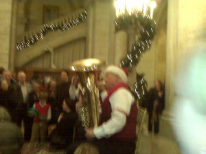 Holiday goodness at the New York Public Library.