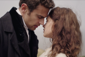 Theo James and Rose Williams in Sanditon on PBS